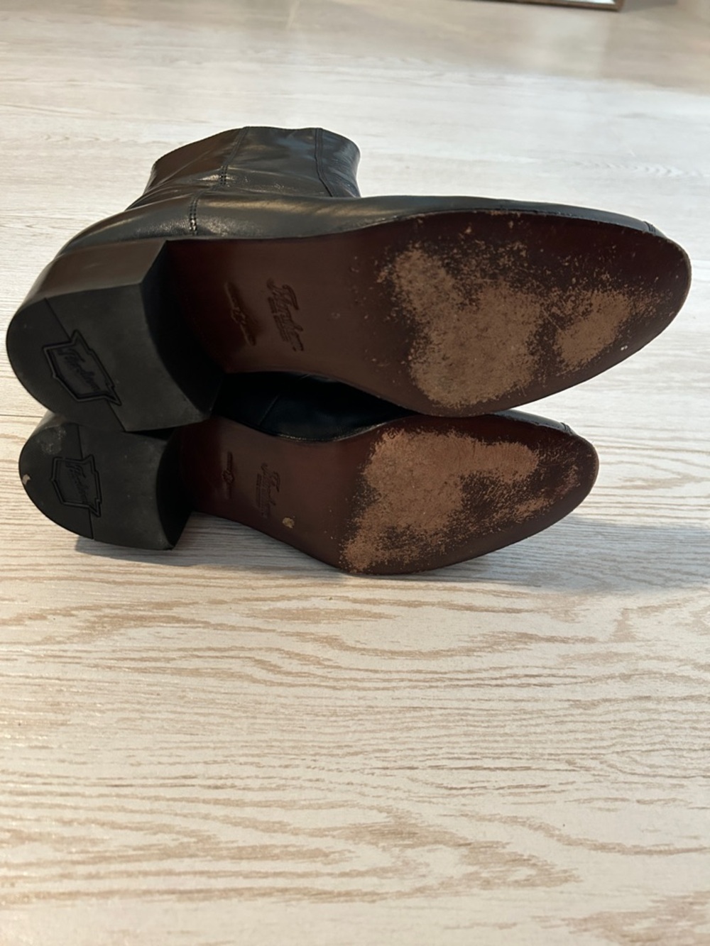 Classic Black Leather Boots-Men
Leather sole. - Picture 4 of 4